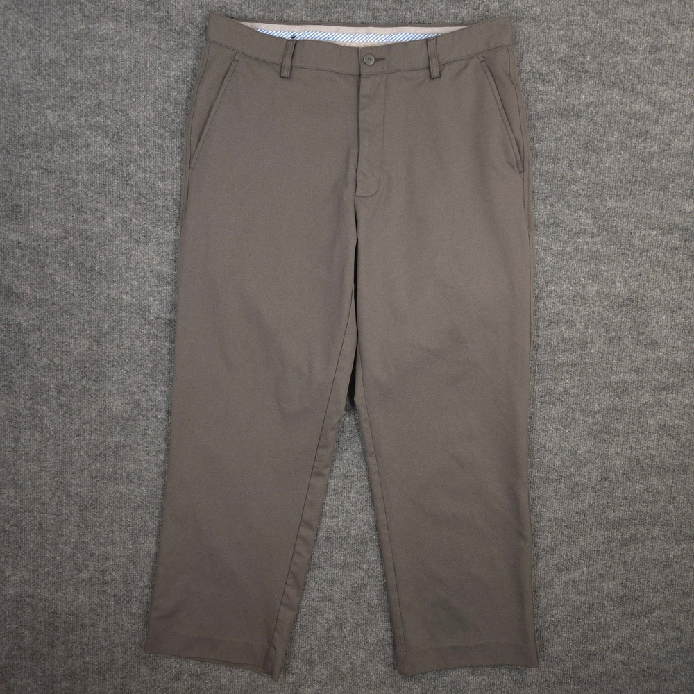 FootJoy‎ Pants Mens 34X29* Gray Chino Performance Golf Preppy Casual Commuter